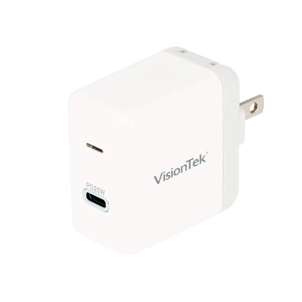 VisionTek 20W USBC Power Adapter